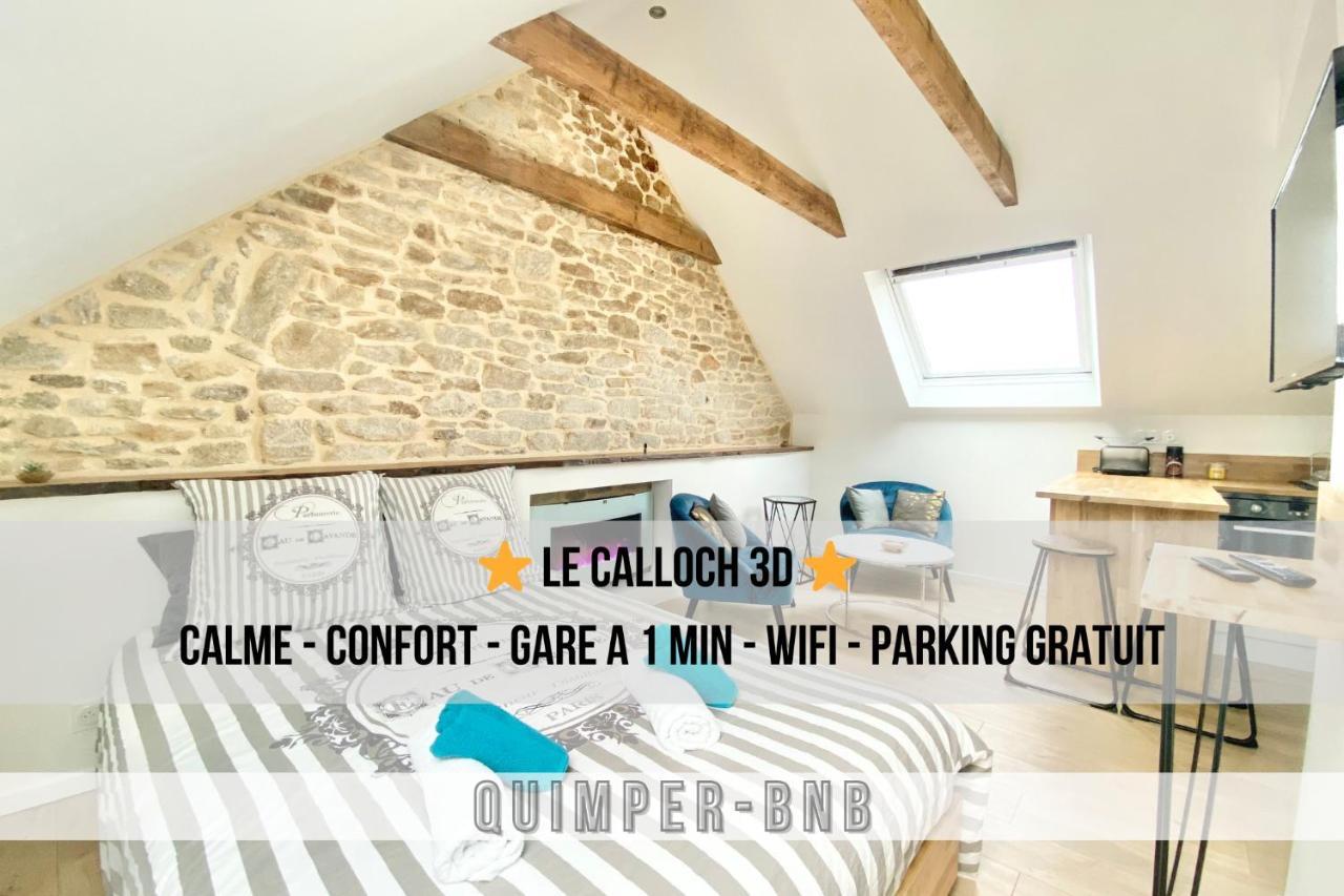Le Calloch 3D - Standing - Calme - Wifi - Smart Tv Quimper Exterior foto